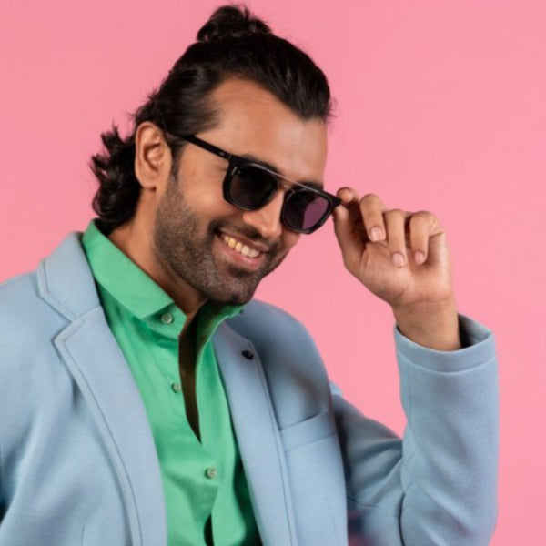 Enrico Wayver Sunglass 3012 Black