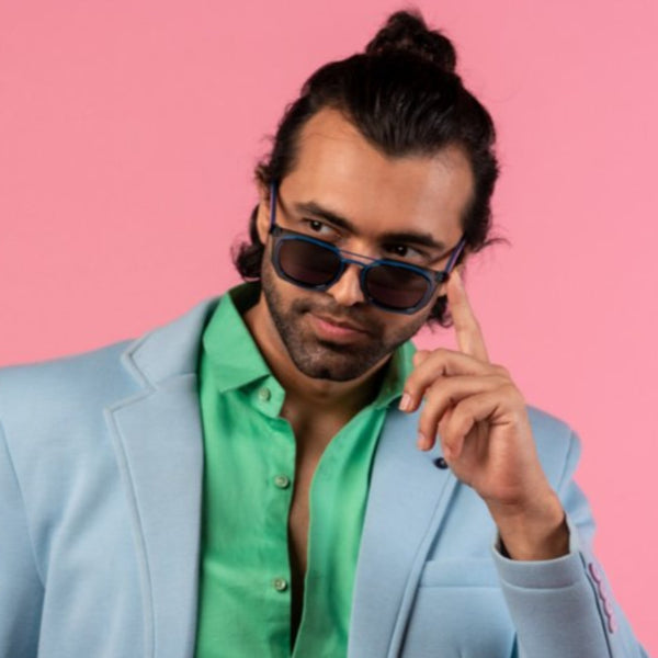 Enrico Wayver Sunglass 3012 Blue