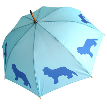 Entryways Blue Umbrella Featuring Blue Cavalier King Charles Spaniel