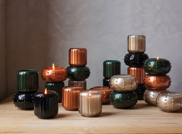 Entryways Champagne Candlescapes Yuzu Pine Candle 10 Oz