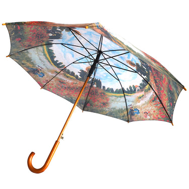 Entryways Claude Monet's Poppy Fields Stick Umbrella