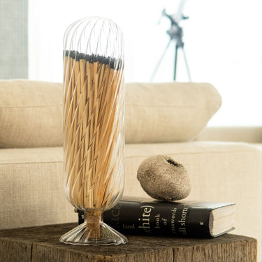 Entryways Black Helix Fireplace Match Cloche