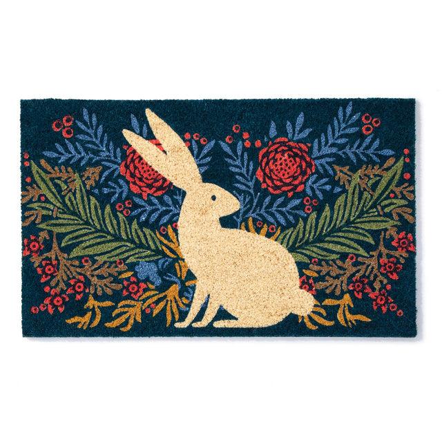 entryways Bunny Blooms Doormat 17"x28"