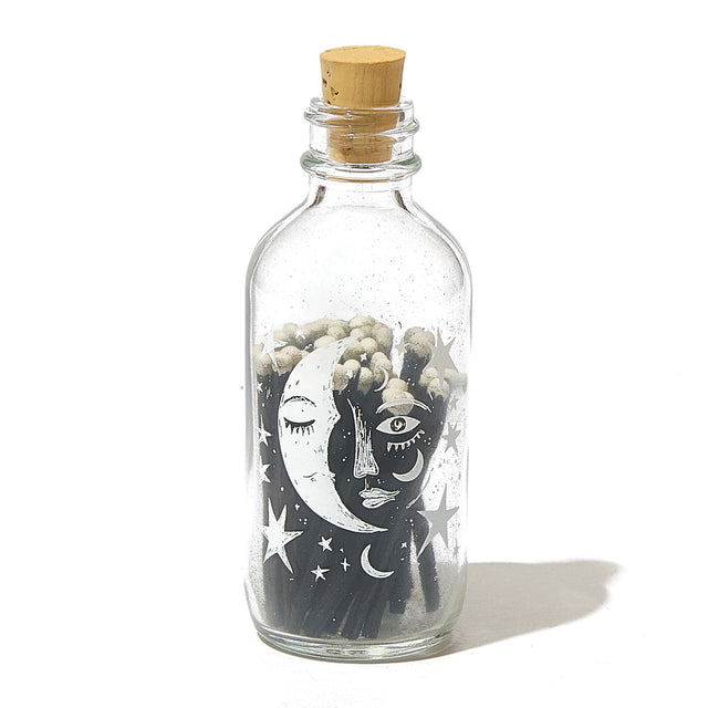 entryways Celestial Mini Apothecary Match Bottle