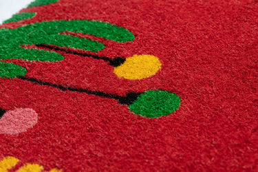 Entryways Christmas Flamingo Doormat 17"x28"
