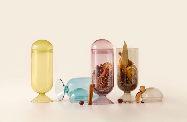 entryways Cloche Vessel With Potpourri