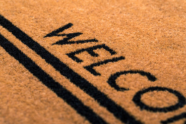 Entryways Crisscross Welcome Doormat