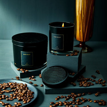 Entryways Dark Roast Obsidian Candle