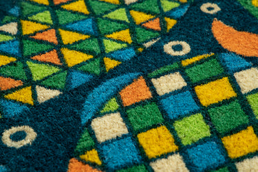 Entryways Fancy Fish Doormat 17"x28"