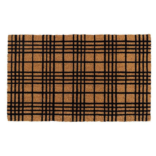 entryways Fine Plaid Doormat