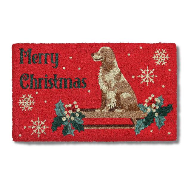 entryways Golden Greetings Doormat 17"x28"