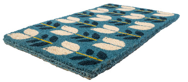 Entryways Handmade Doormat - Birds In Bloom 18"x30"