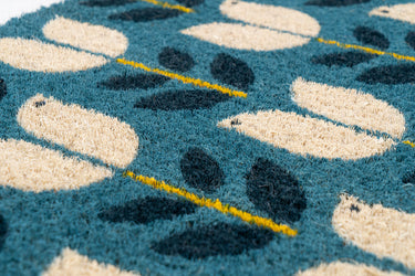 Entryways Handmade Doormat - Birds In Bloom 18"x30"