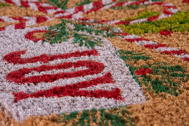 Entryways Handmade Doormat - Gift Of Joy 18"x30"