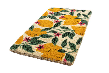 Entryways Handmade Doormat - Lemons 18"x30"