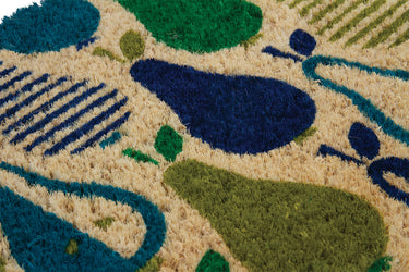 Entryways Handmade Doormat - Pears 18"x30"