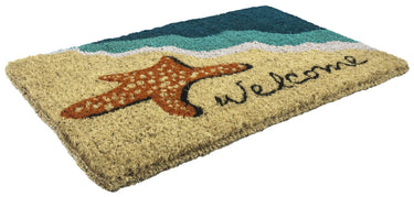 Entryways Handmade Doormat - Starfish Welcome 18"x30"