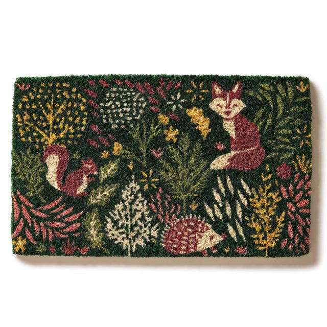 entryways Handmade Doormat - Woodland Wonder 18"x30"