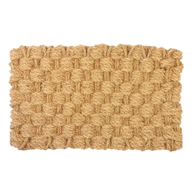entryways Handwoven Doormat - Basket Weave