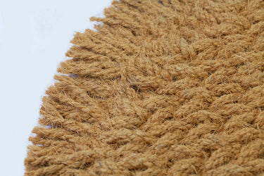 Entryways Handwoven Doormat - Sun Half Round