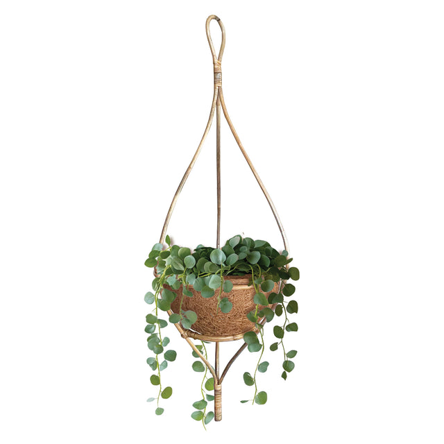 entryways Hanging Pendant Rattan & Coir Planter