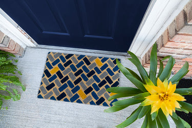Entryways Herringbone Doormat 17"x28"