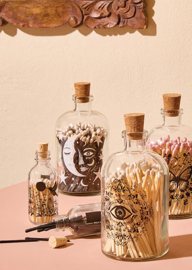 Entryways Hummingbird Mini Apothecary Match Bottle