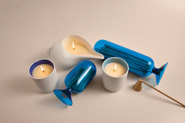 Entryways Indigo Fireplace Match Cloche