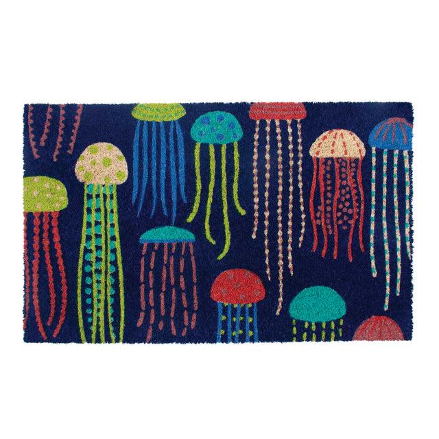 entryways Jellyfish Doormat 17"x28"