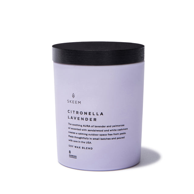 entryways Lavender Aura Citronella Candle