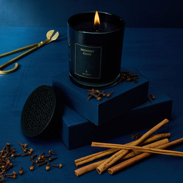 Entryways Midnight Clove Obsidian Candle