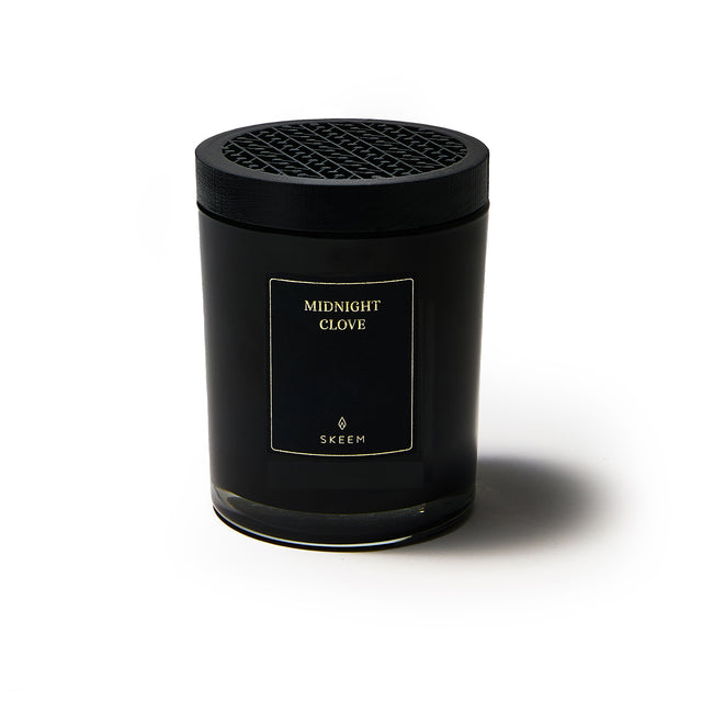 entryways Midnight Clove Obsidian Candle