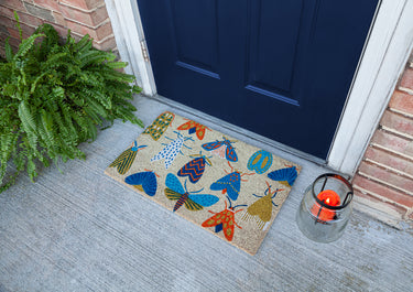 Entryways Moths Doormat 17"x28"