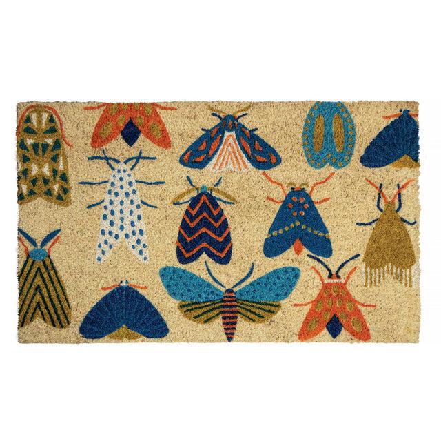 entryways Moths Doormat 17"x28"