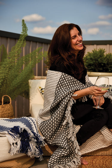 Entryways Oia Throw 50x60