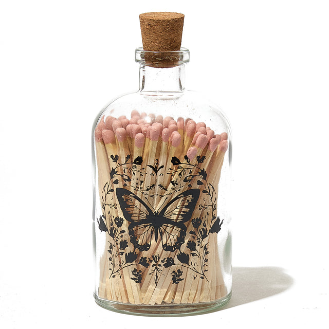 entryways Papillon Apothecary Match Bottle