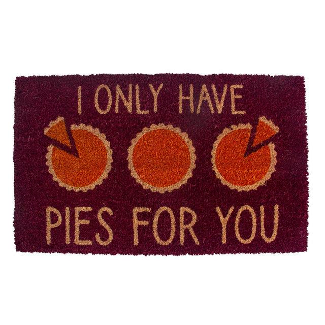 entryways Pies for You Doormat 17"x28"