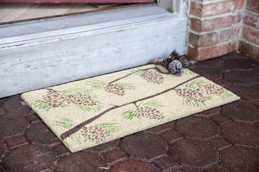 Entryways Pine Cones Doormat 17"x28"