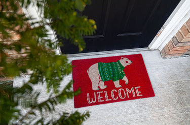 Entryways Polar Welcome Doormat 17"x28"