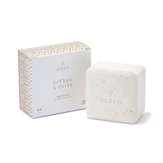 entryways Print Block Bar Soap Citrus & Olive