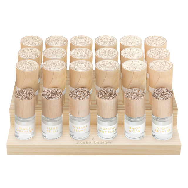 entryways Print Block Perfume Display & 42 Perfumes