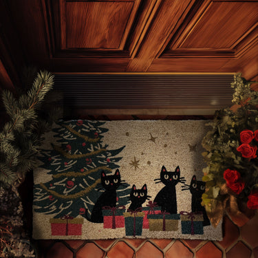 Entryways Purrfect Presents Doormat 17"x28"