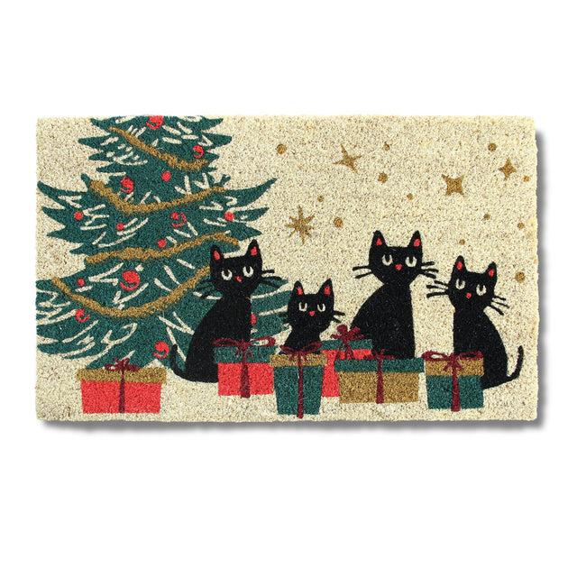 entryways Purrfect Presents Doormat 17"x28"
