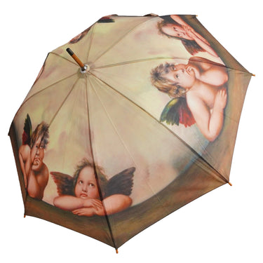 Entryways Raphael's Baby Angels Stick Umbrella
