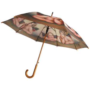 Entryways Raphael's Baby Angels Stick Umbrella