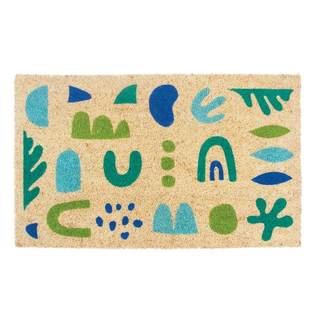 entryways Sea Glass Doormat 17"x28"