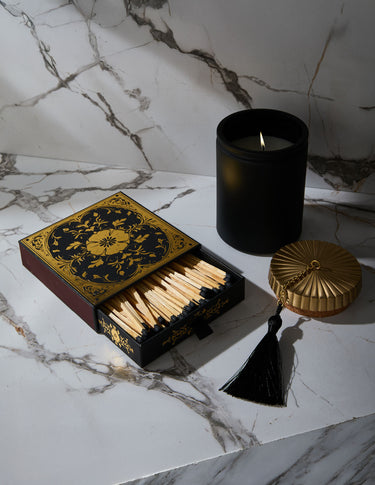 Entryways Sweet Balsam Gilded Candle