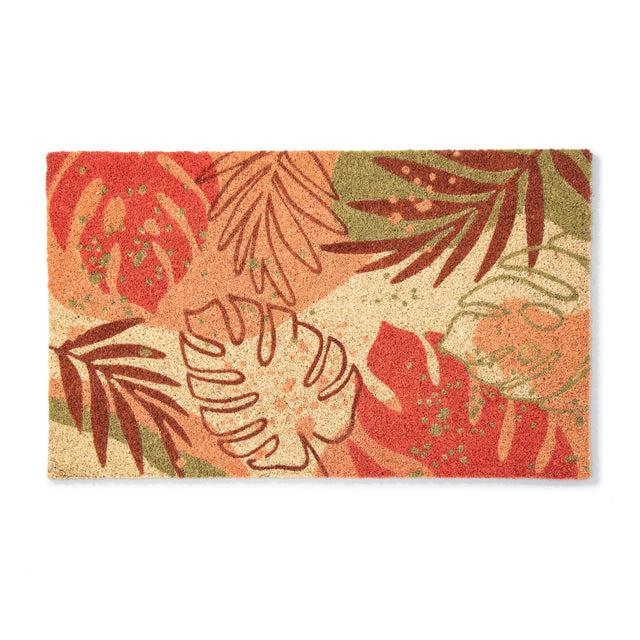 entryways Terracotta Tropics Doormat 17"x28"
