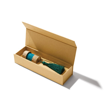 Entryways Velvet Pear Gilded Wax Pendant