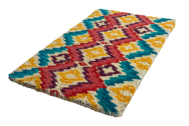 Entryways Williamsburg Doormat - Flame Stitch